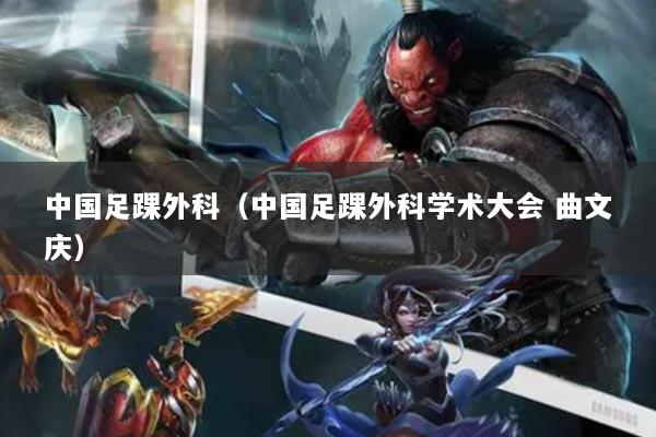 中国足踝外科(中国足踝外科学术大会 曲文庆)
